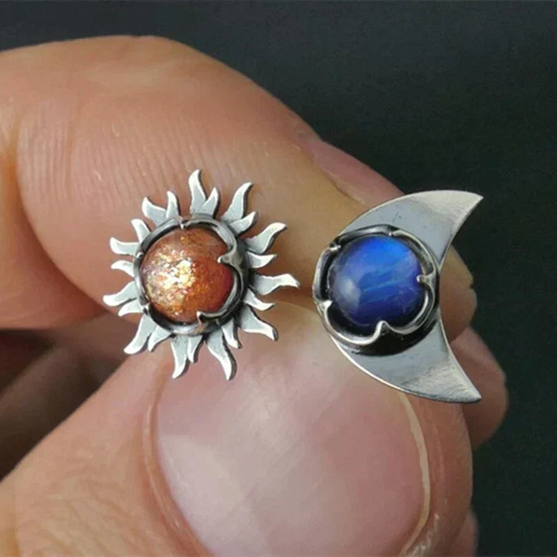 Σκουλαρίκια Sun Moon