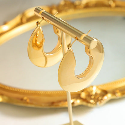 Χρυσά Σκουλαρίκια Τόξο Sol