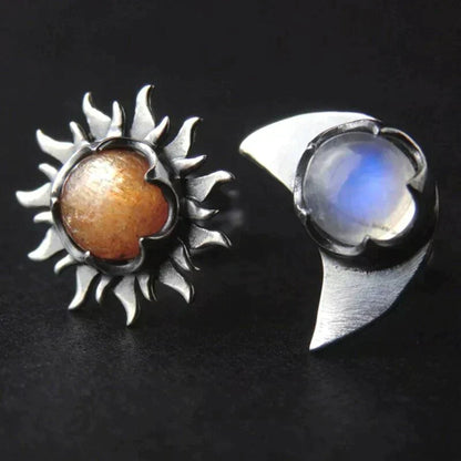 Σκουλαρίκια Sun Moon